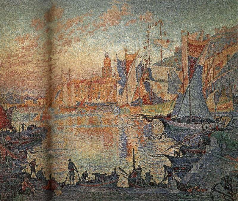 Paul Signac Port China oil painting art